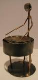 Timpani, steel drum player